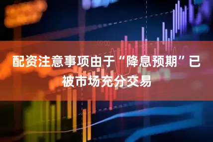 配资注意事项由于“降息预期”已被市场充分交易